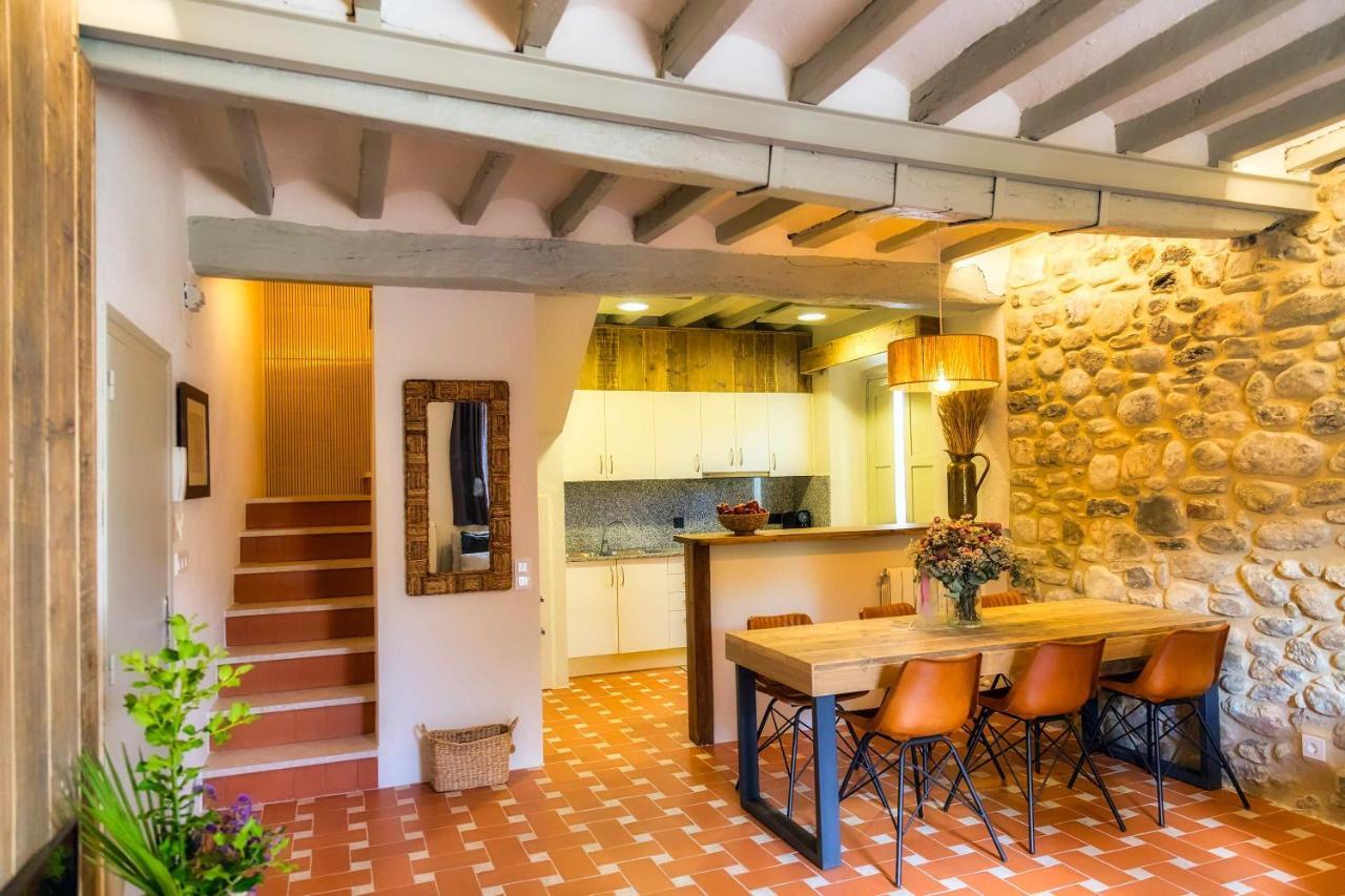 Villa El Molino De Besalu Casa Con Jardin Extérieur photo