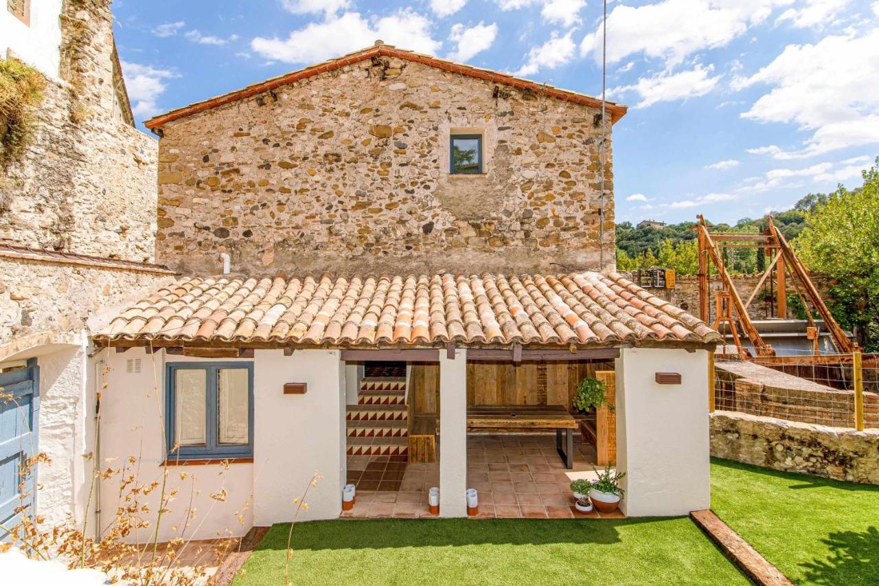 Villa El Molino De Besalu Casa Con Jardin Extérieur photo