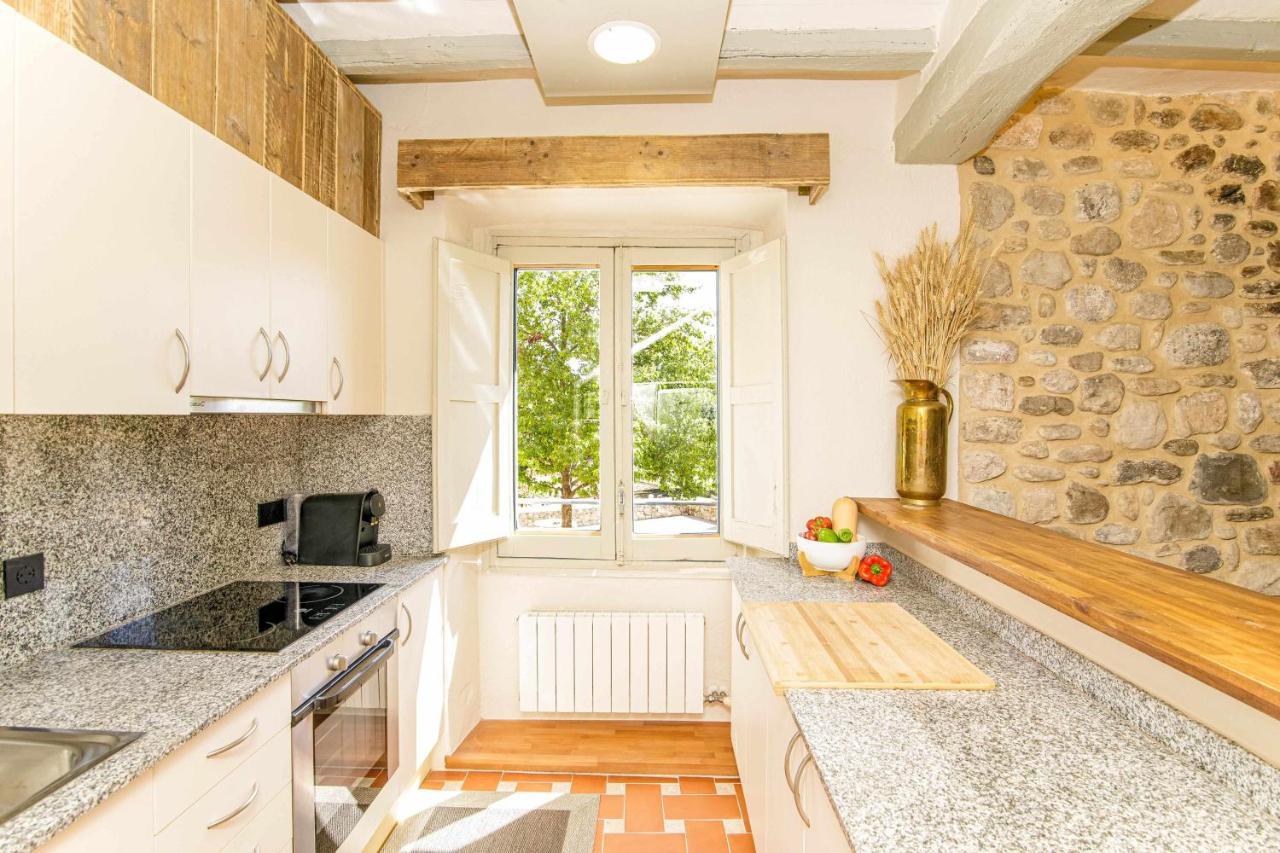 Villa El Molino De Besalu Casa Con Jardin Extérieur photo