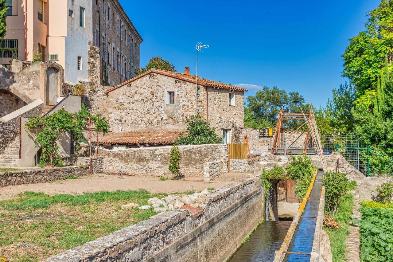 Villa El Molino De Besalu Casa Con Jardin Extérieur photo